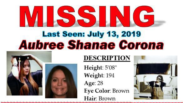 missing wyoming woman aubree corona